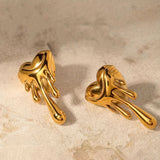 Melt my heart earrings
