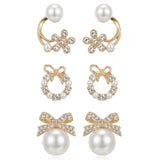 Set of 3 korean earrings combo - 2