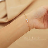 Bow tie bracelet
