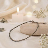 Fortune Flow Pyrite Anklet