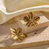 Dainty flower earrings