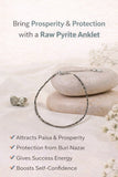 Fortune Flow Pyrite Anklet