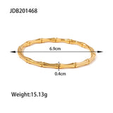 Golden Bamboo luxe bracelet