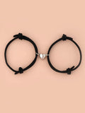 Forever knot couple bracelets