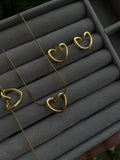 Hollow heart combo set