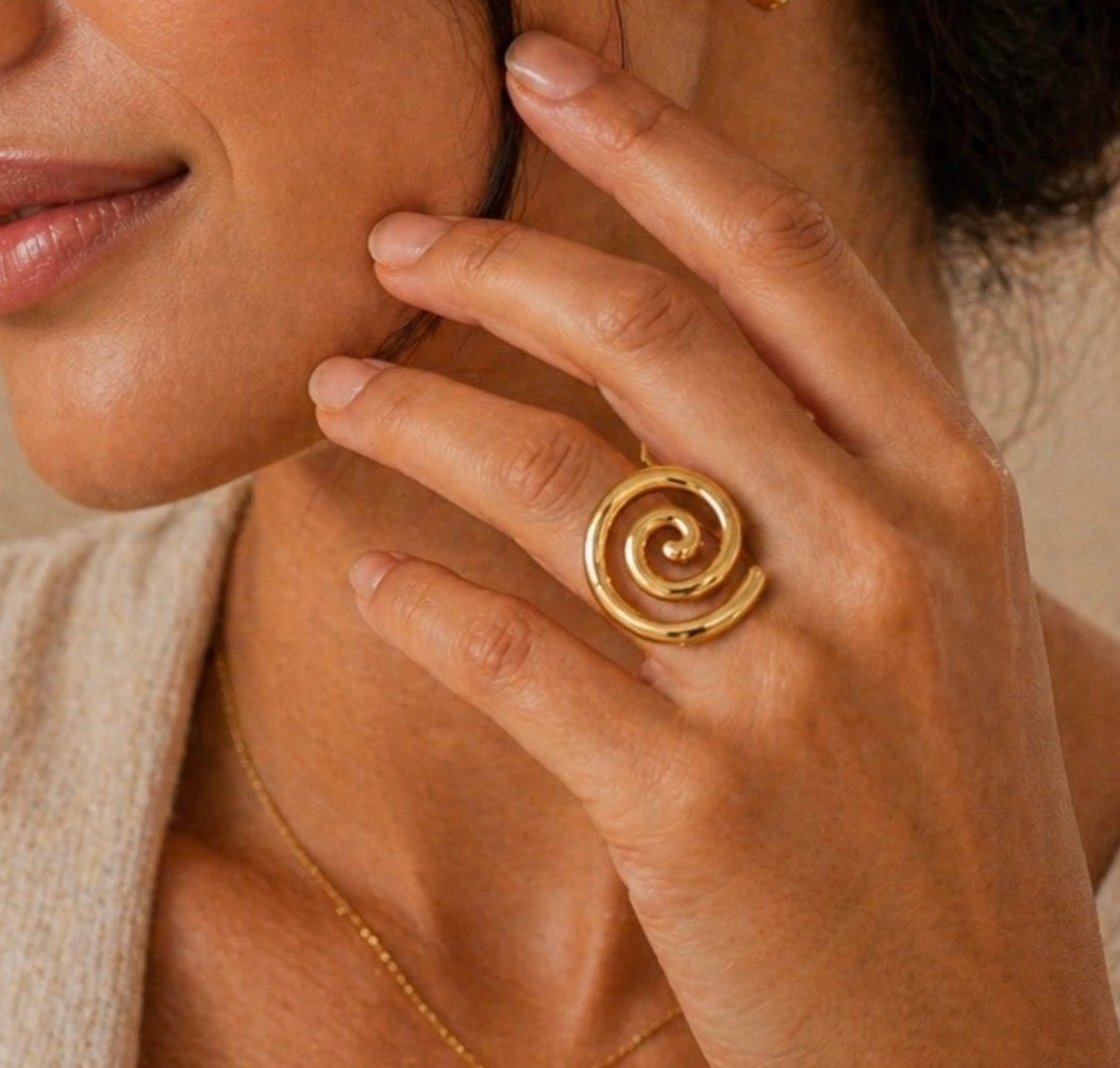 Swirl ring