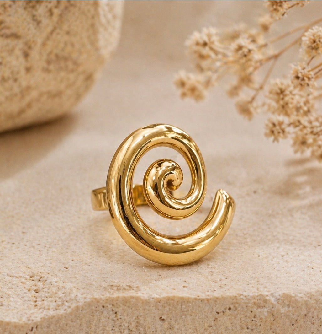 Swirl ring