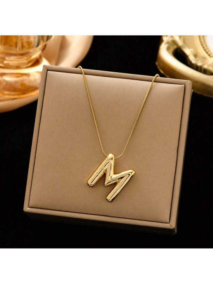 Alphabet bubbly bobble necklaces