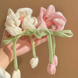Tulip scrunchie(random colour)