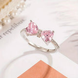 Princess bow ring (adjustable)