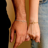 Eternal bond matching bracelets