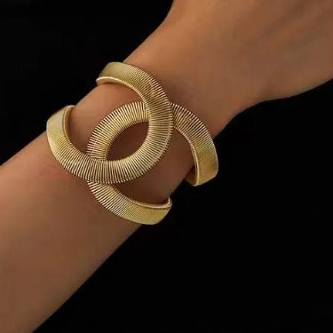 Infinity chunky bracelet
