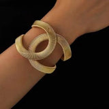 Infinity chunky bracelet