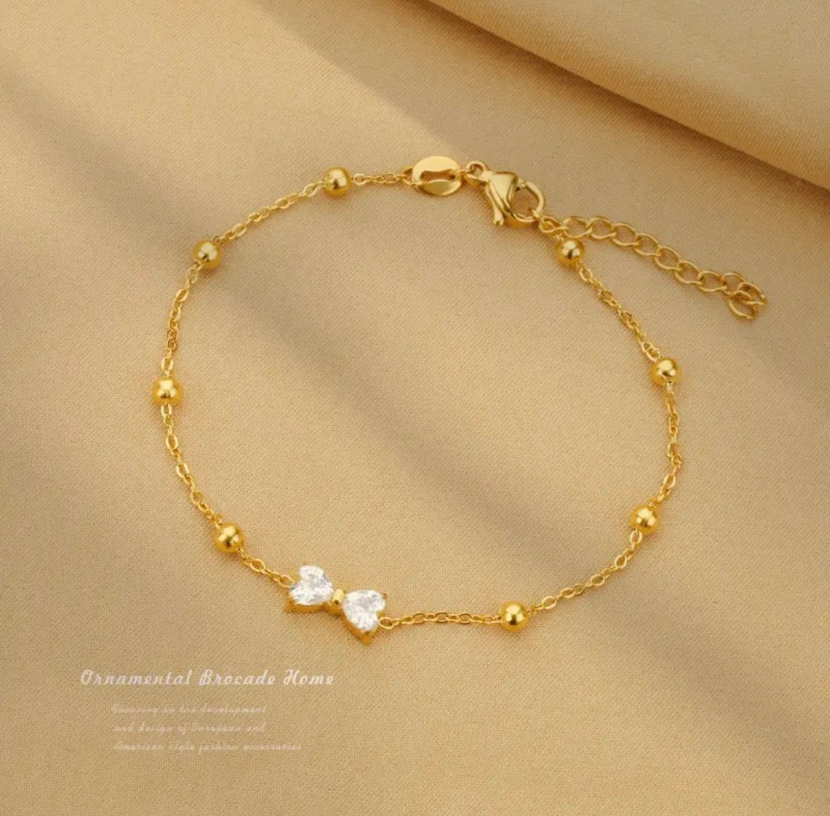 Bow tie bracelet