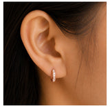 Minimal earring bali (set of 3)
