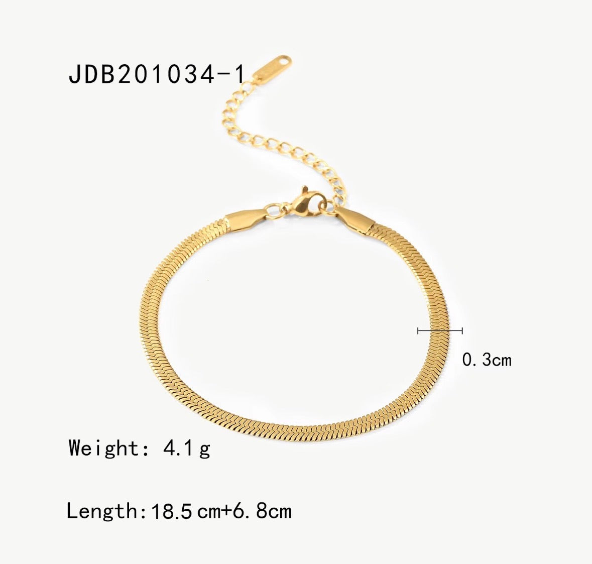 Sleek Snake bracelet