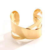 Statement geometry cuff