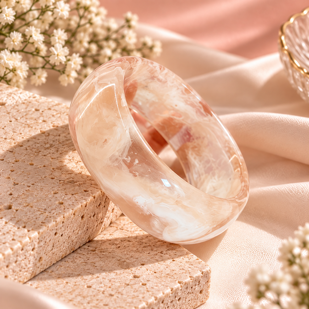 Clear Resin bangle
