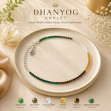 Dhanyog Crystal Abundance Anklet