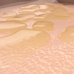 Volcanic oil absorbing roller