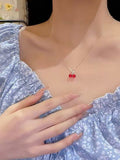 Cherry bomb necklace