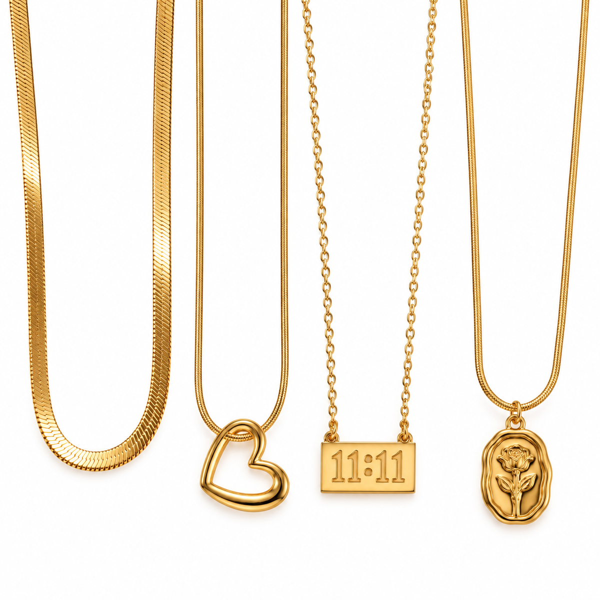 Combo of 4 viral necklaces