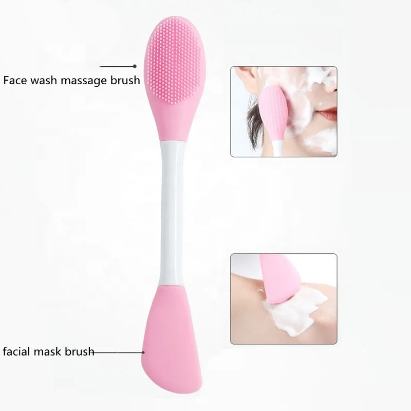 Multifunctional mask & scrubber brush