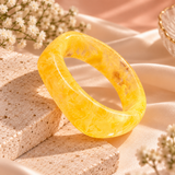 Warm yellow Resin bangle