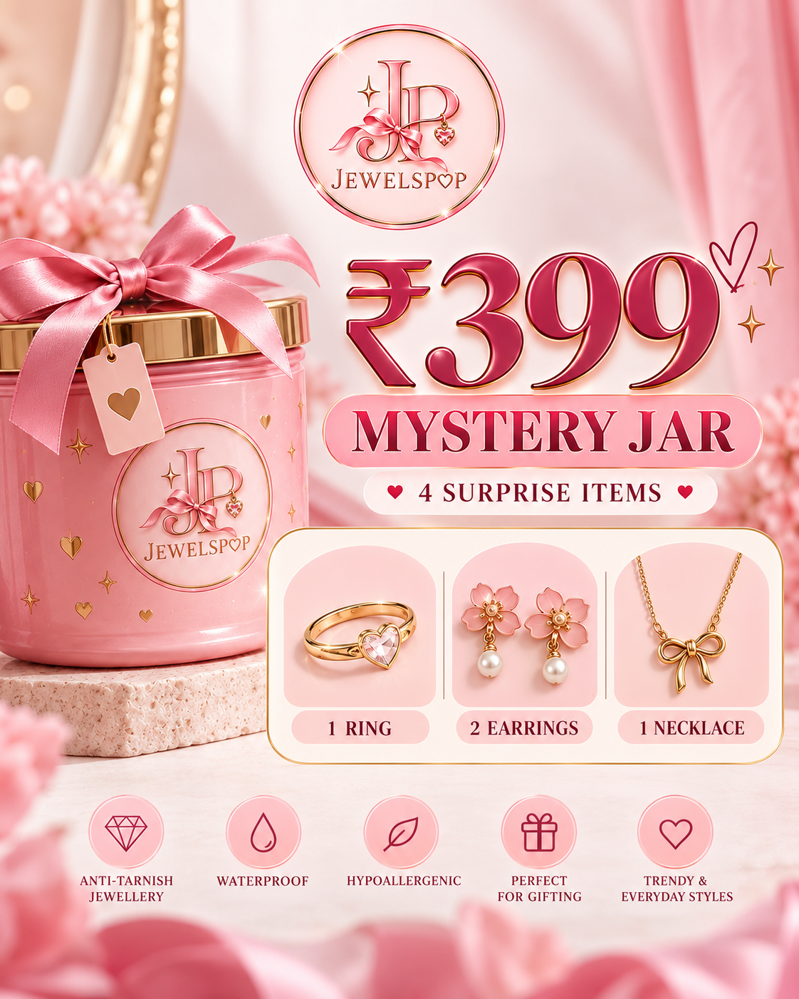 ₹399 mystery jar (4 surprise items)