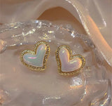 Heart of gold earrings