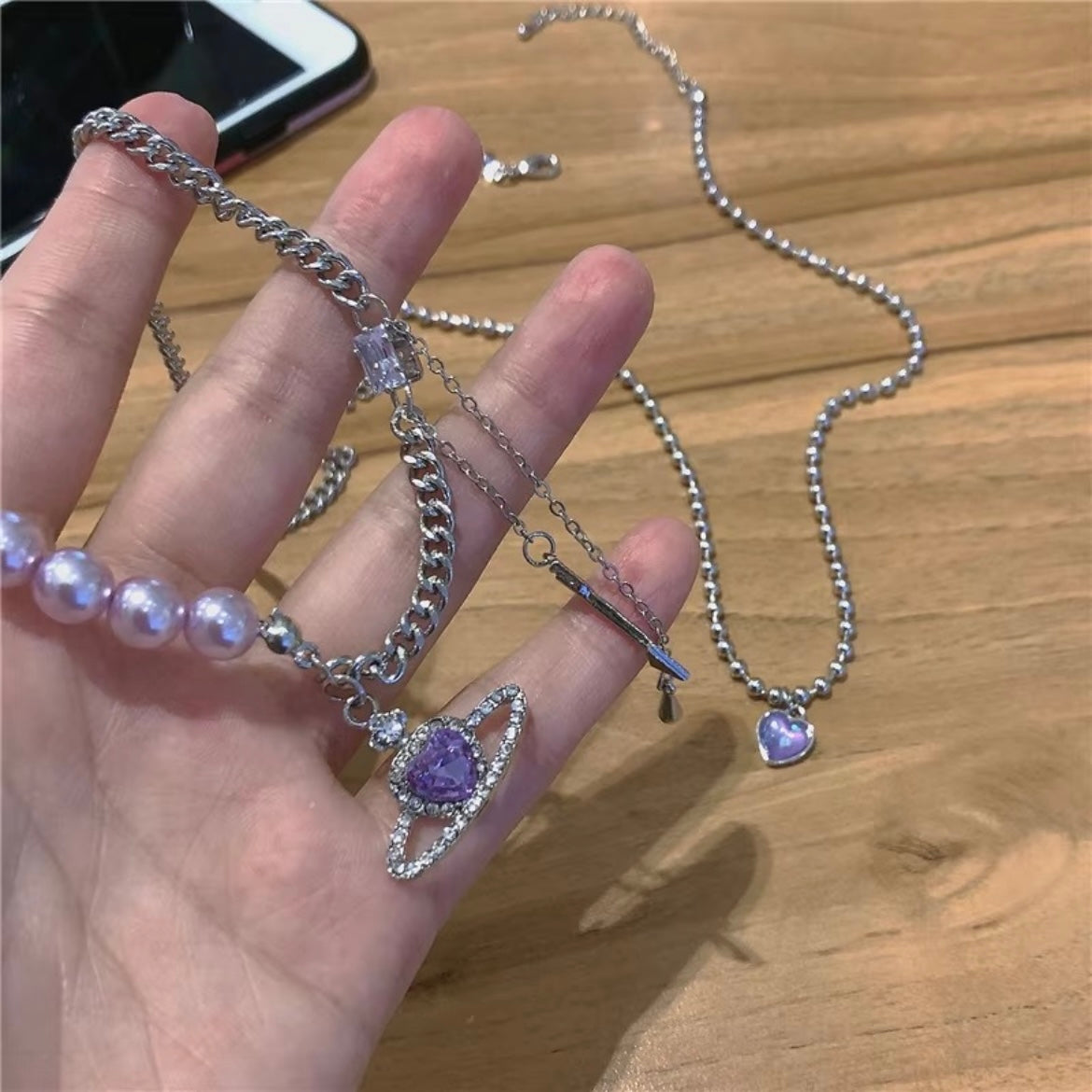 Celestial necklace